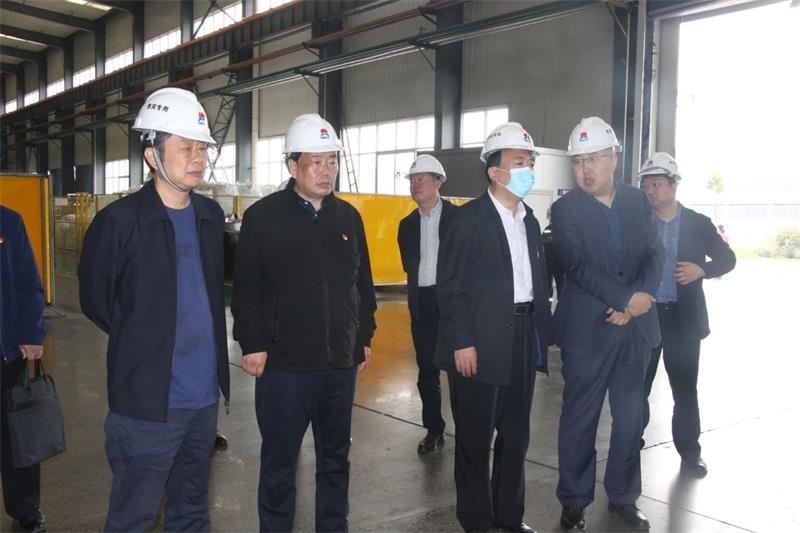 國家糧食和物資儲備局河南局分黨組副書記、副局長李強(qiáng)一行蒞臨公司調(diào)研