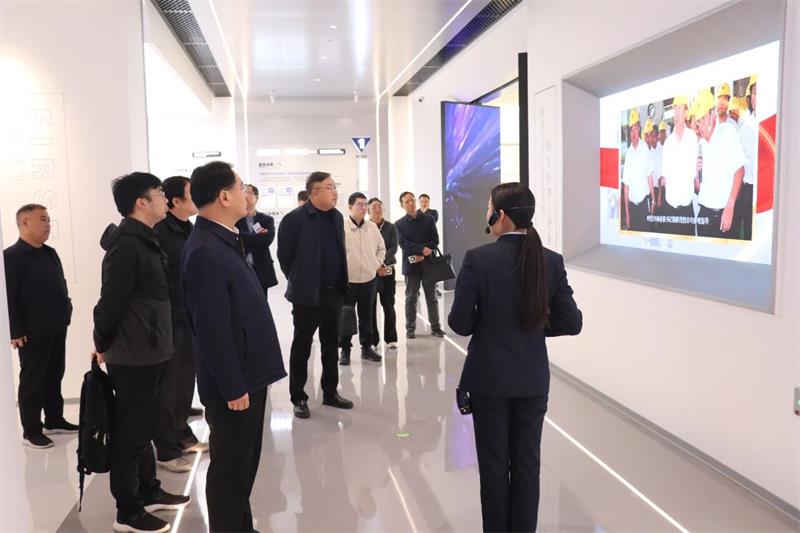 鞏義市委副書記、市長郭程明到明泰鋁業(yè)調(diào)研數(shù)智化建設(shè)工作